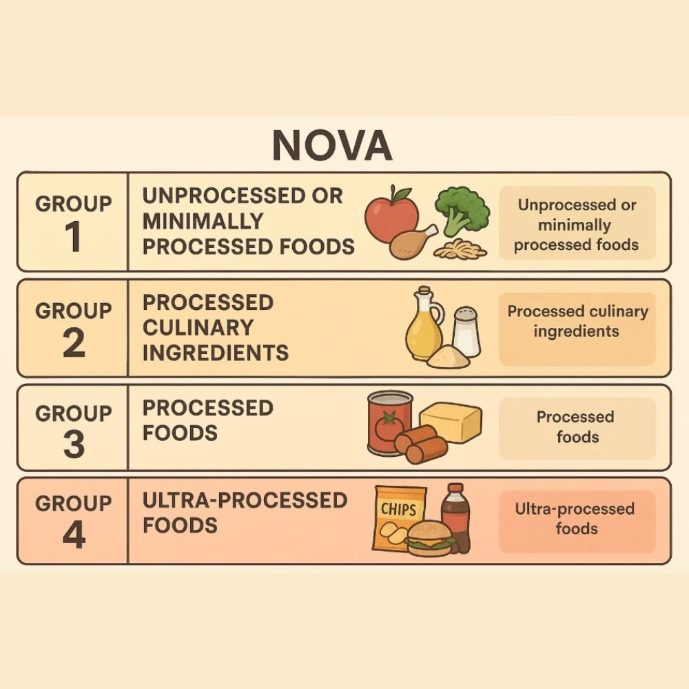 The NOVA Food Scale: A Guide to Choosing Nutritious Foods for Healthy Hair Growth